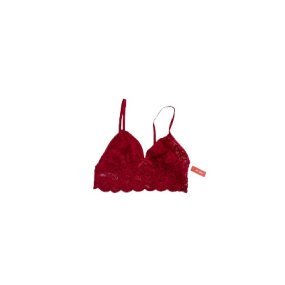 🆕 Joe Fresh Red Lace Bustier - Women’s Size Small